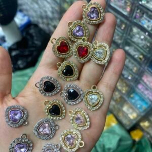 Heart Pendants for DIY Jewlery